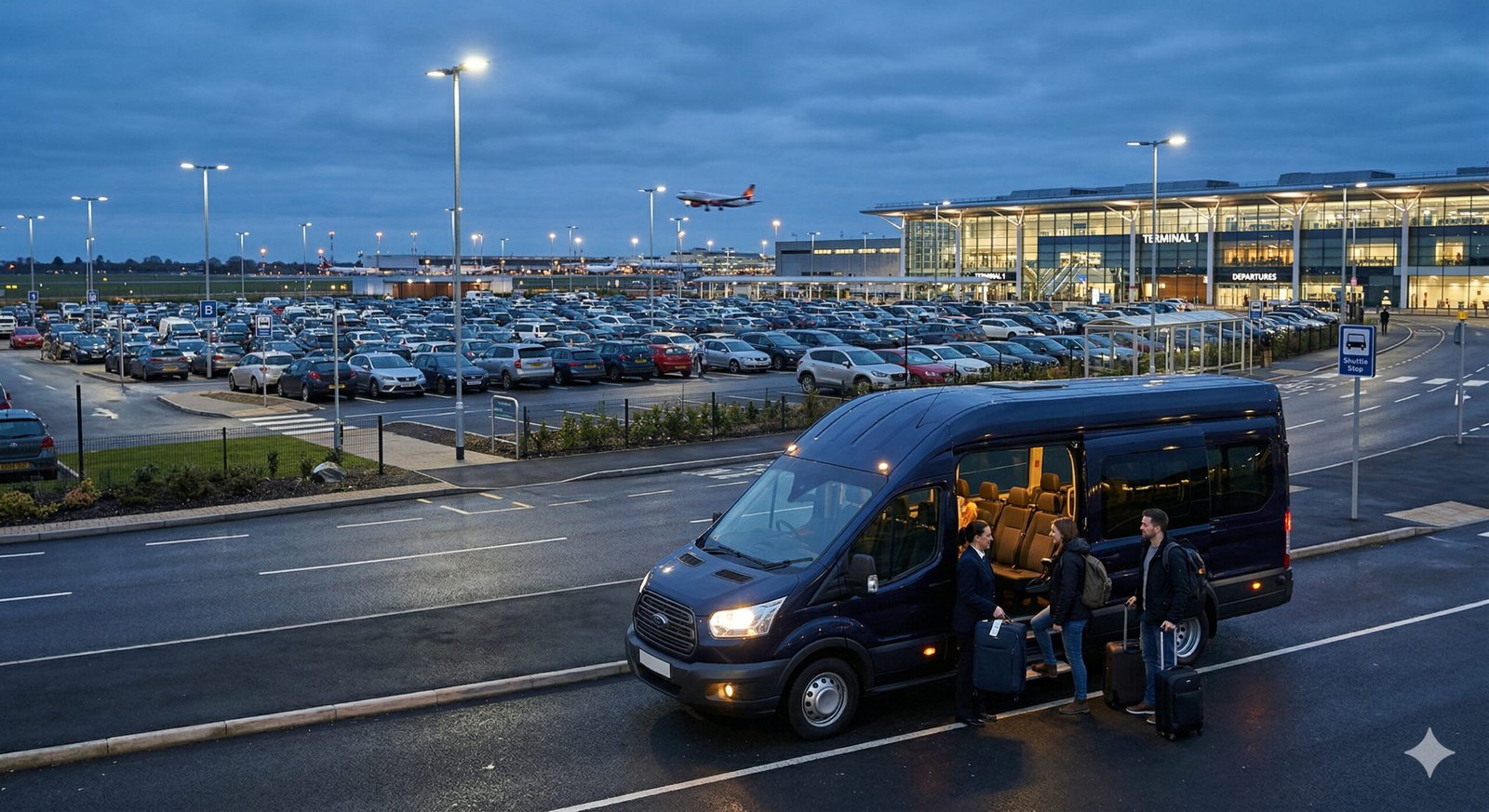 Service navette Aeroparking vers Charles de Gaulle